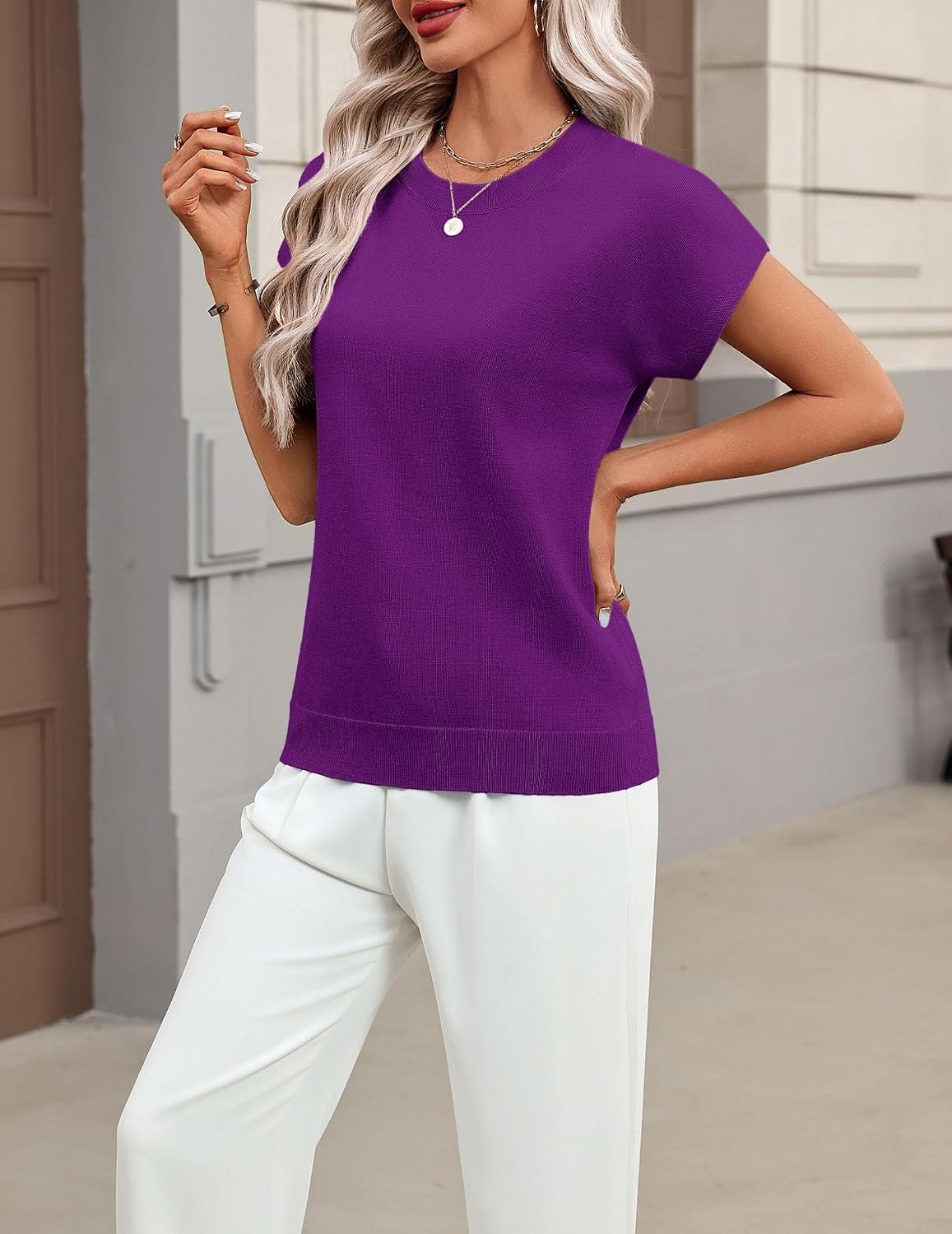 Thumbnail 2 de Zeagoo Sweater Top, 100% Viscose