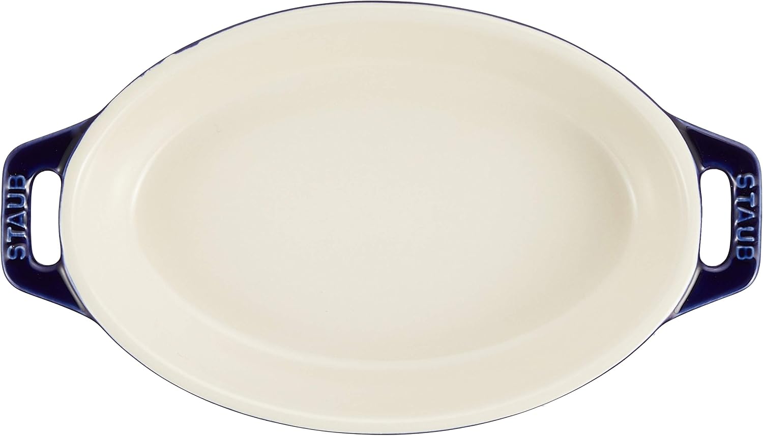 Detalle 2 de staub ストウブ 40508-598 オーバルディッシュ グランブルー 17cm セラミック製