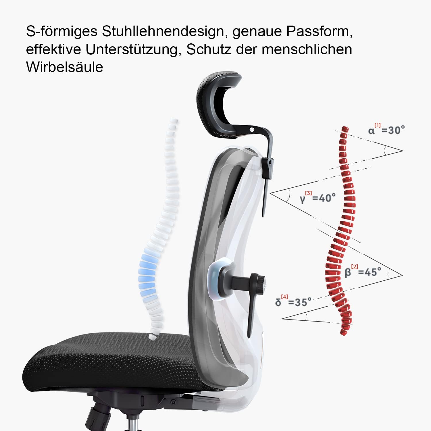 Thumbnail 4 de SIHOO Bürostuhl Ergonomisch 150 kg