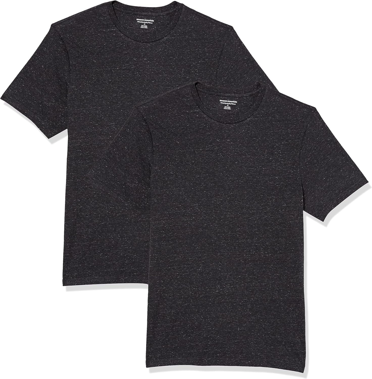 Detalle de Amazon Essentials Men's Cotton Regular-Fit Short-Sleeve Crewneck T-Shirt