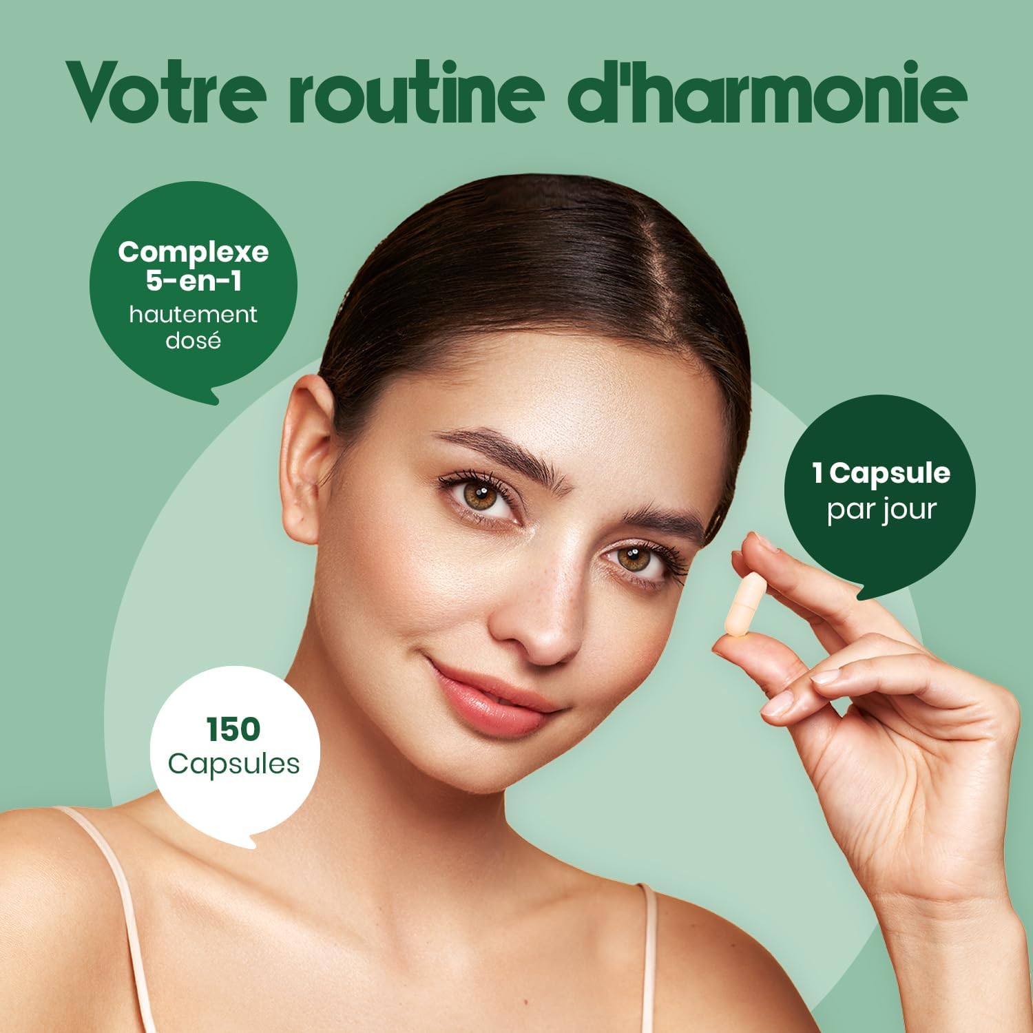 Detalle de Detox Foie 5-en-1 – 150 capsules vegan (chardon-Marie, artichaut, pissenlit, desmodium, choline)