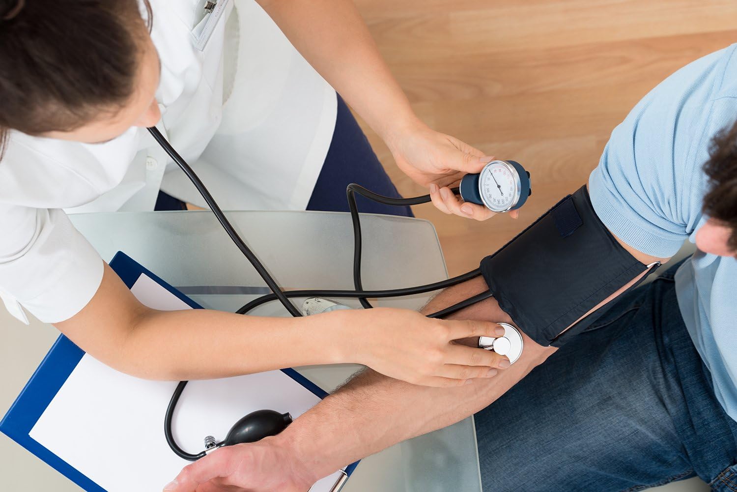 Thumbnail 4 de Santamedical SPR-210B Manual Blood Pressure Kit with Adult Cuff and Stethoscope