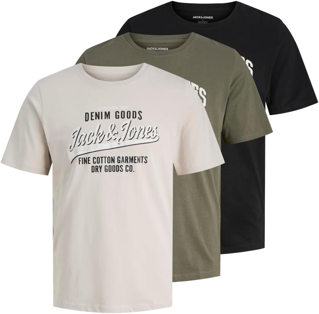 Detalle 2 de Jack & Jones Juego de 3 Camisetas Than