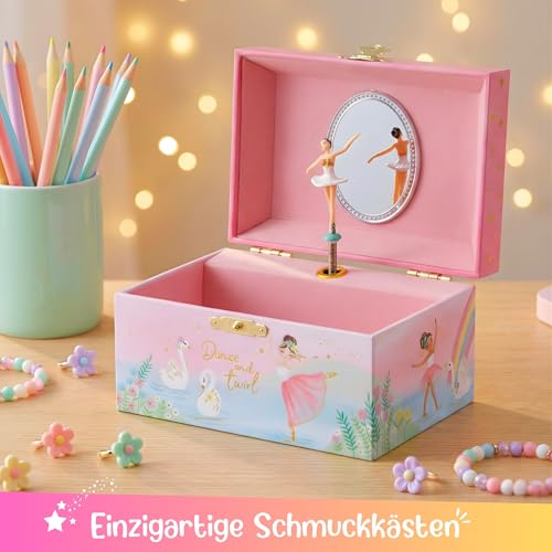 Thumbnail 1 de Giggle & Honey Ballett Musik-Box: Charmantes Gastgeschenk und Schmuckkästchen für Mädchen