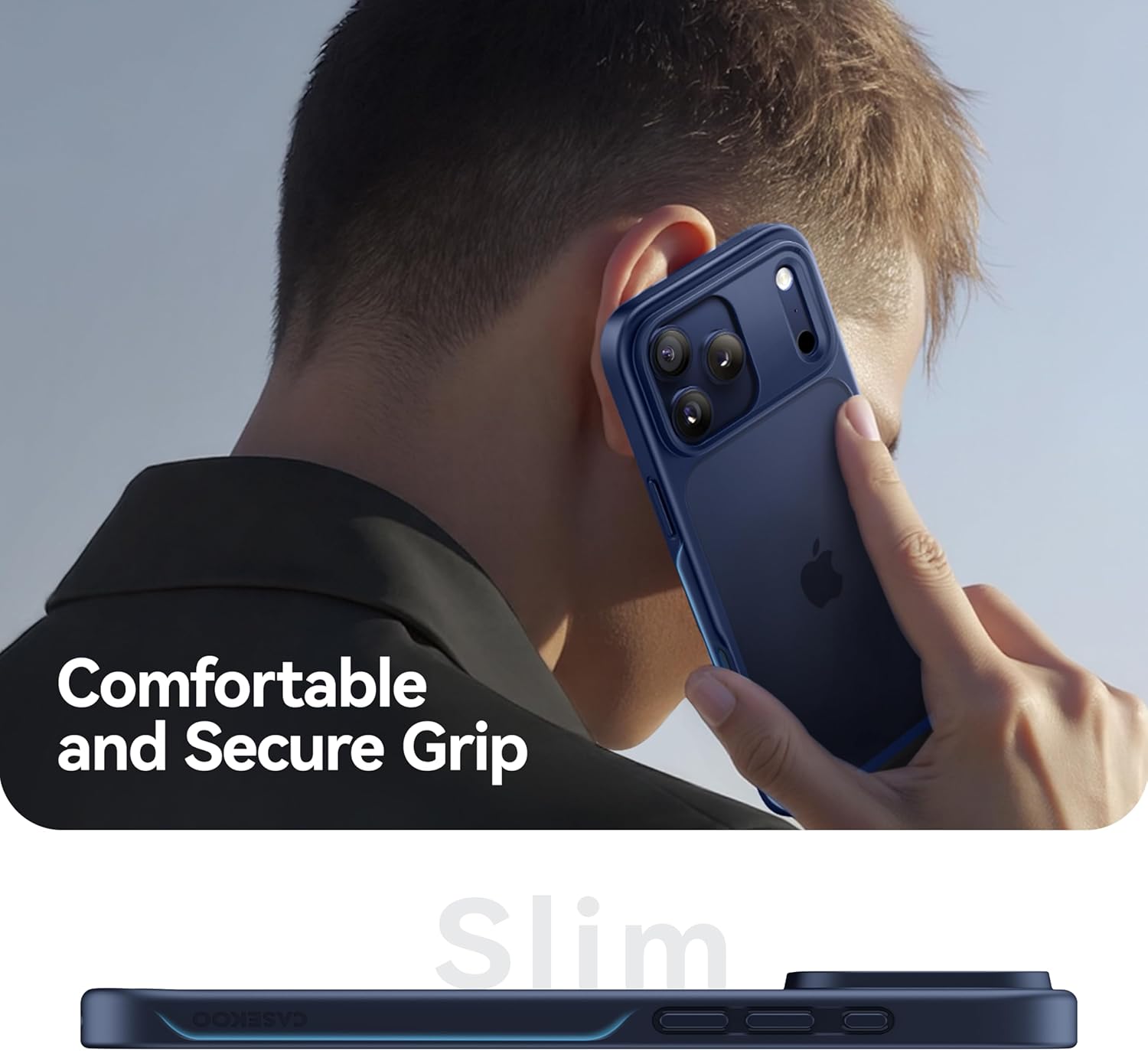 Thumbnail 5 de CASEKOO Armor Shockproof Case for iPhone 17 Pro Max – Blue, 16FT Military-Grade Protection
