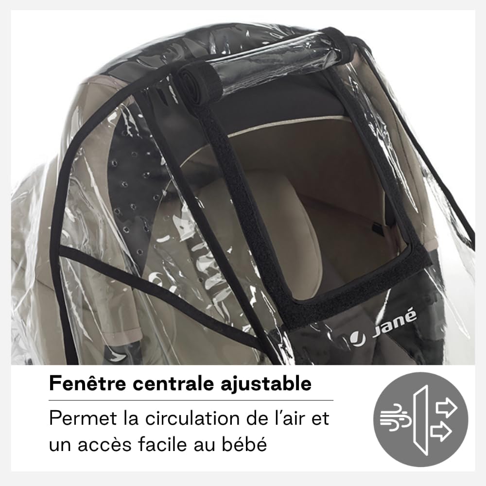 Detalle 2 de Jane Habillage pluie pour poussette universel
