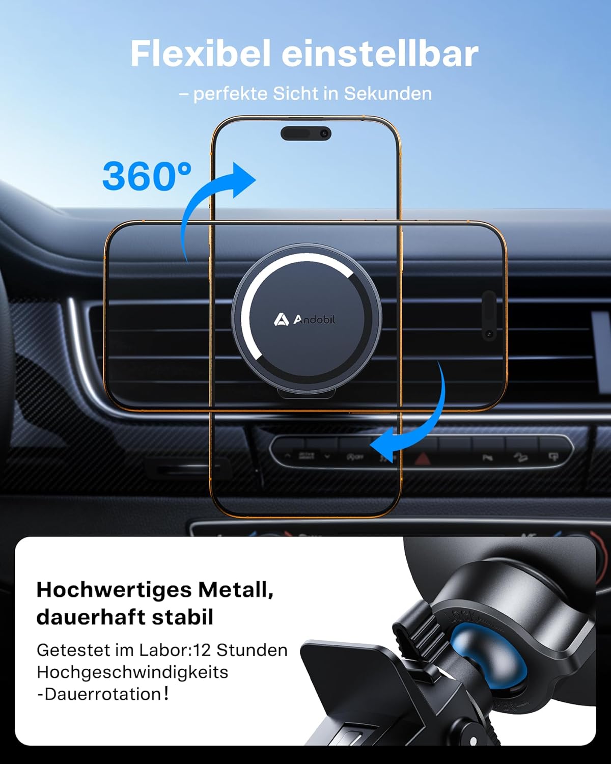 Thumbnail 5 de andobil Handyhalterung Magsafe 20 Magnete