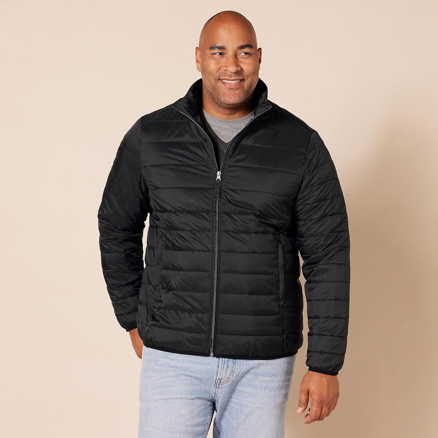 Thumbnail 4 de Amazon Essentials Herren Verstaubare, Leichte, Wasserabweisende Pufferjacke – Big & Tall