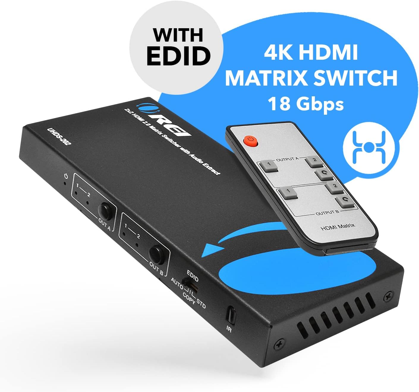 Thumbnail 6 de OREI 4K HDMI Matrix Switch 2x2 (UHDS-202) review