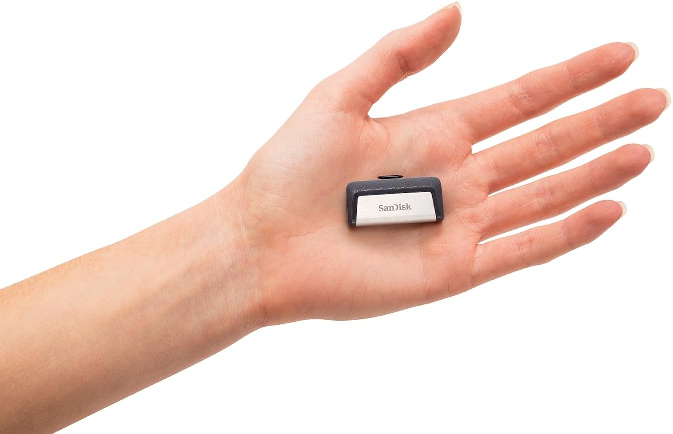 Detalle 2 de SanDisk Ultra Dual Drive USB-C 128GB - Rápido y Reversible 💾