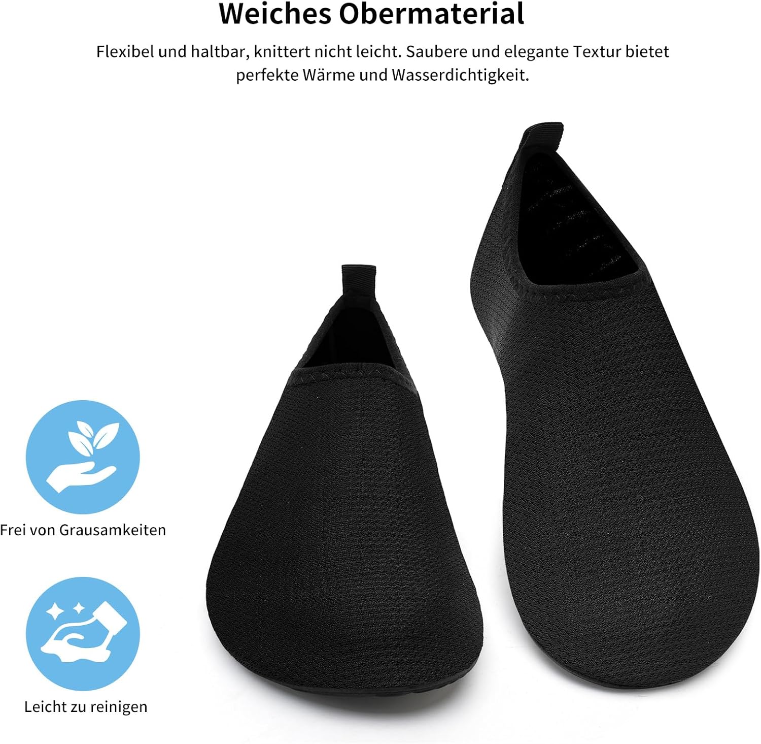 Detalle 2 de WateLves Beach Swim Aqua Socks: Water Shoes for Beach, Pool and Water Activities