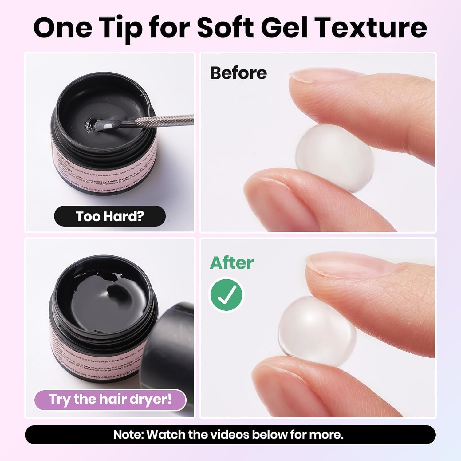 Thumbnail 6 de Beetles Crystal Orb 3D Gel Nail Art Kit 1 oz 💅