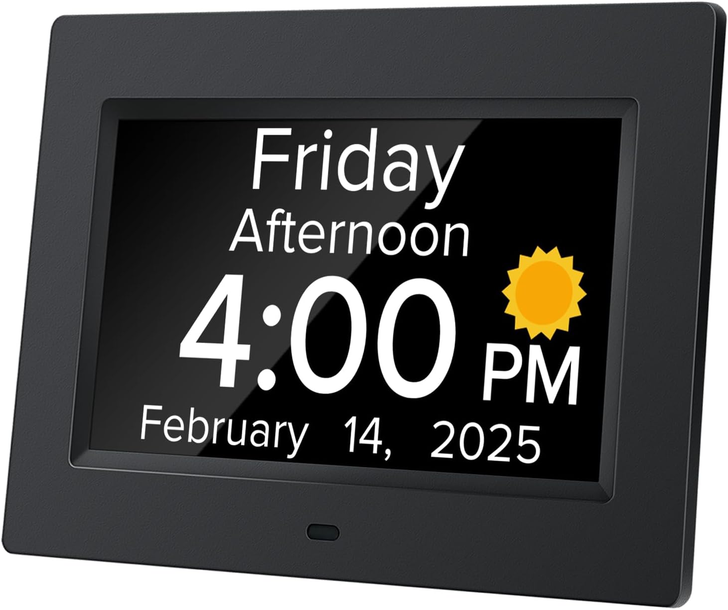 Detalle de Mitoart digital alarm clock 7 inch display