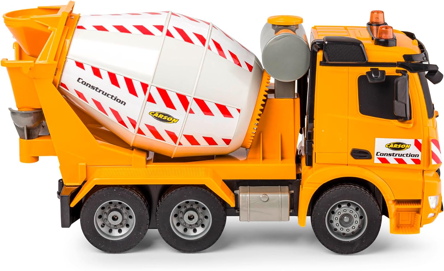 Detalle 2 de Carson 500907667 MB Arocs betoniarka RC 1:20, obrotowy bęben, światła i dźwięk