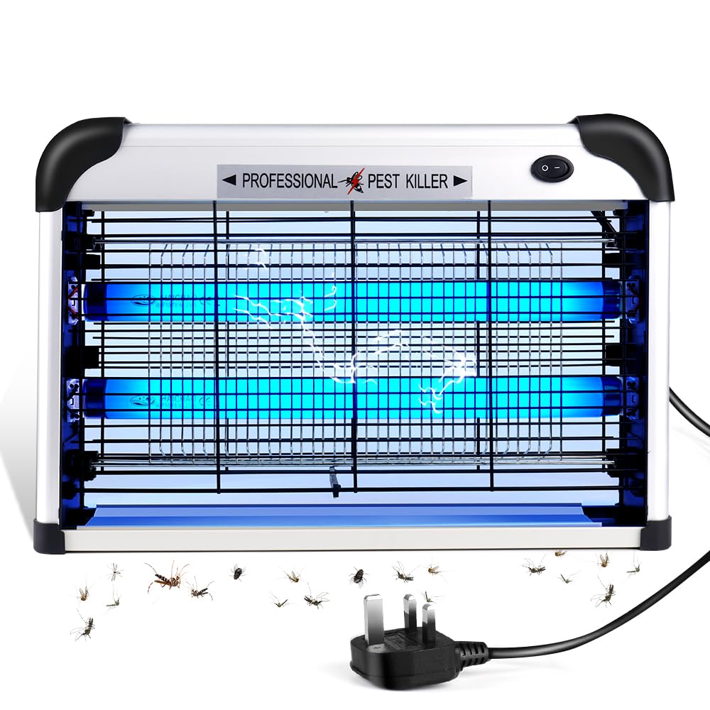 Detalle de Hefite Fly Zapper Electric Indoor 3500V with 20W UV Light (Hangable)