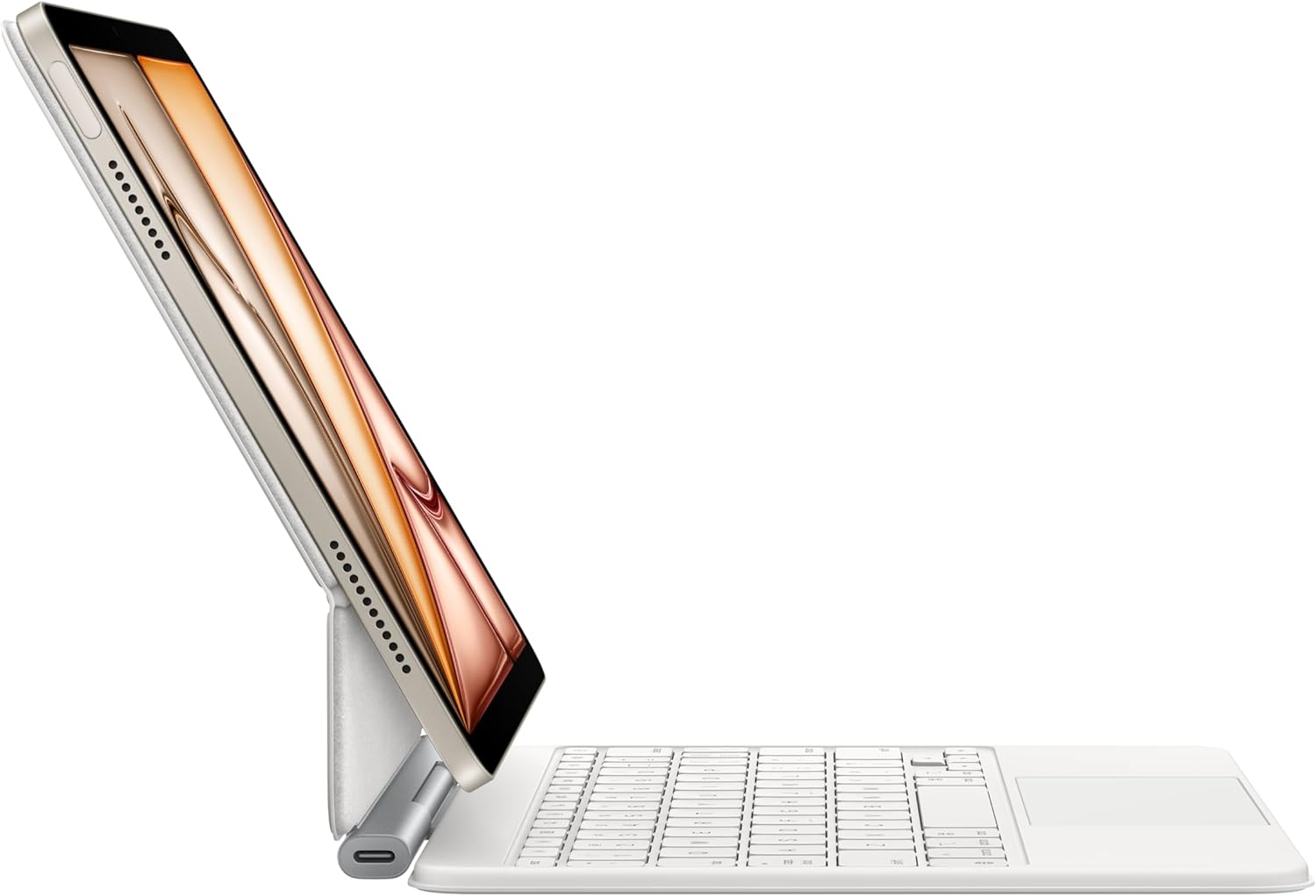 Detalle 2 de Apple Magic Keyboard Case für das 11" iPad Air (M3) – integriertes Trackpad-Keyboard in Weiß