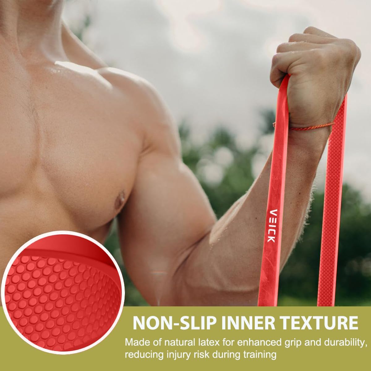 Thumbnail 2 de VEICK Fitness Bands Set: Durable Resistance Bands for Home Gym and Pull-Ups