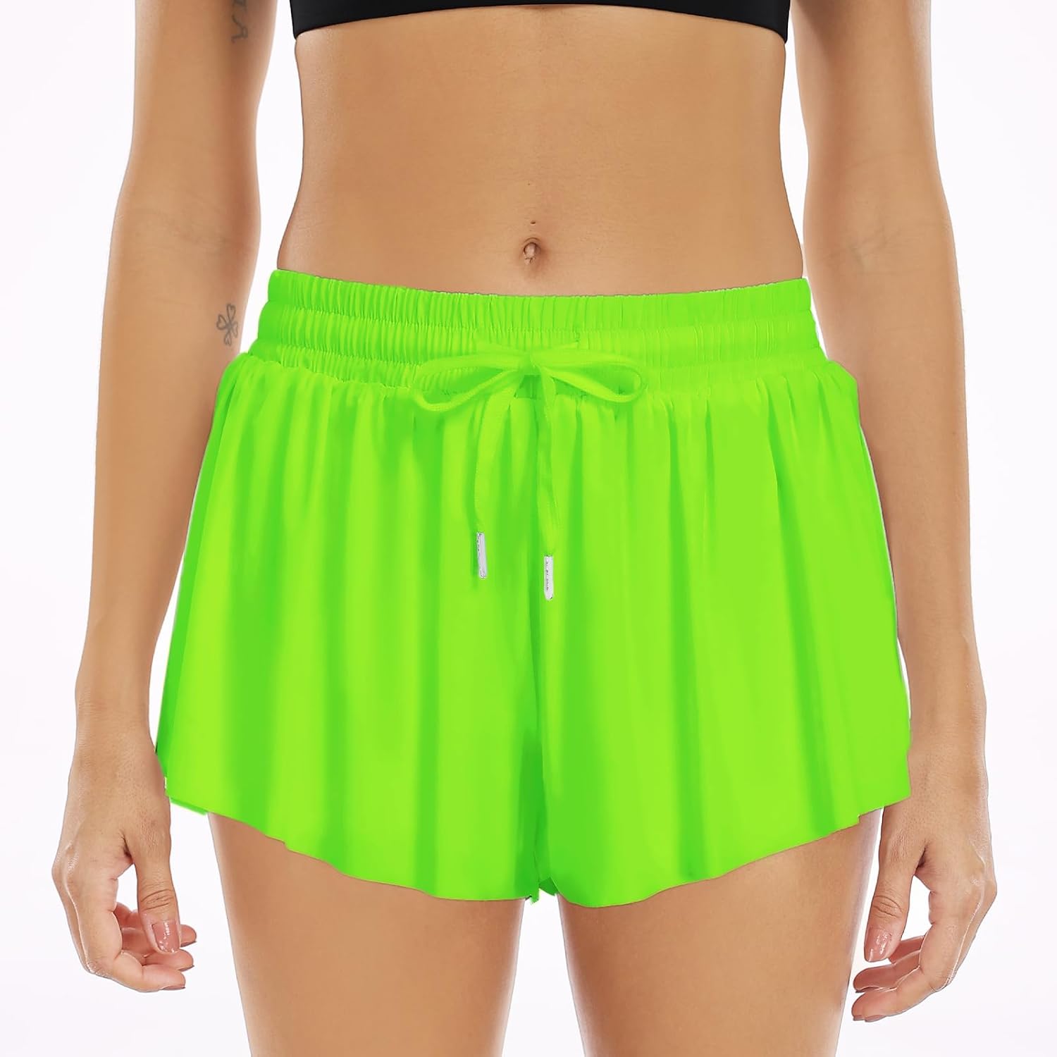 Detalle de Wsirmet Flowy Butterfly 2-in-1 Shorts for Women