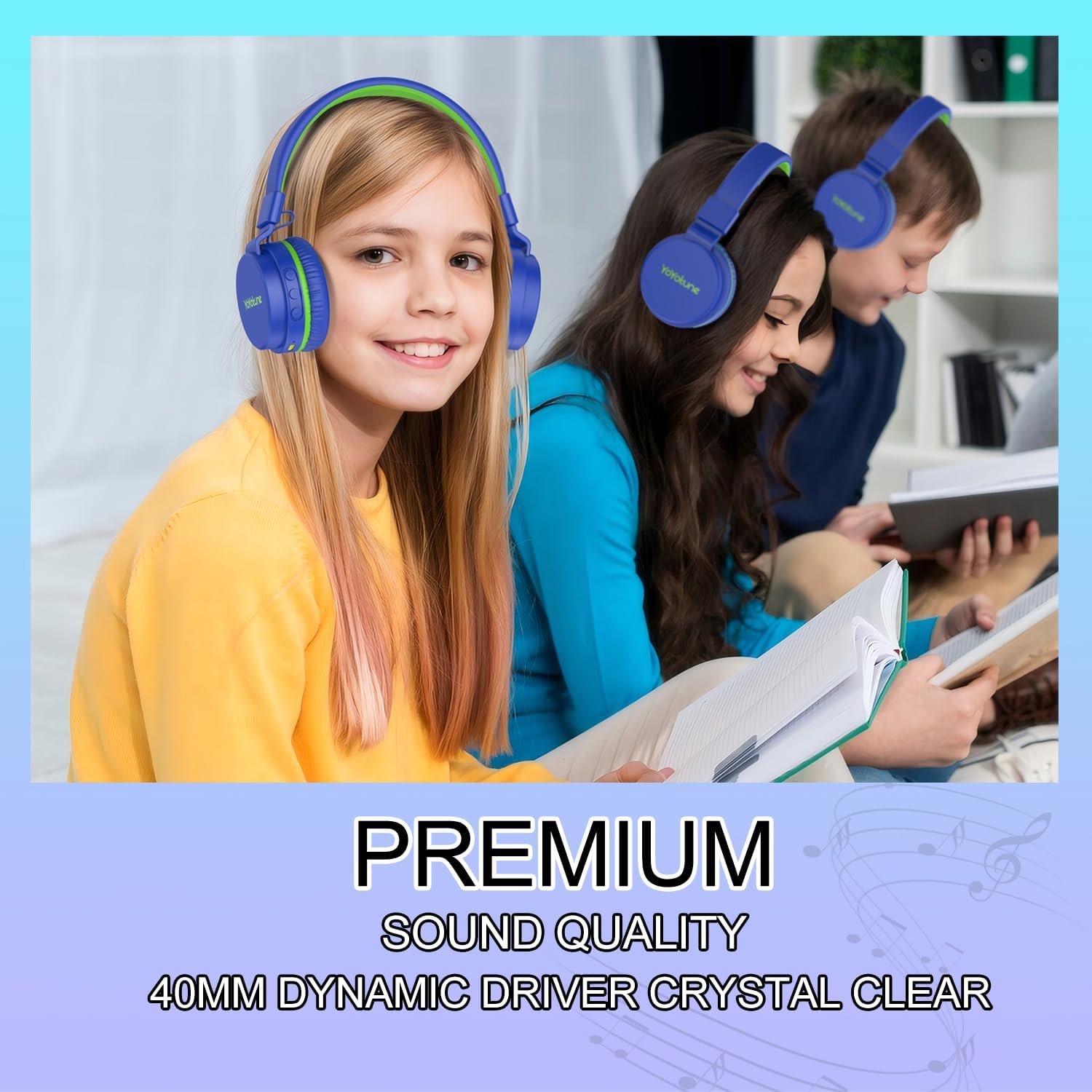 Thumbnail 5 de Kids Bluetooth Headphones 40H playtime