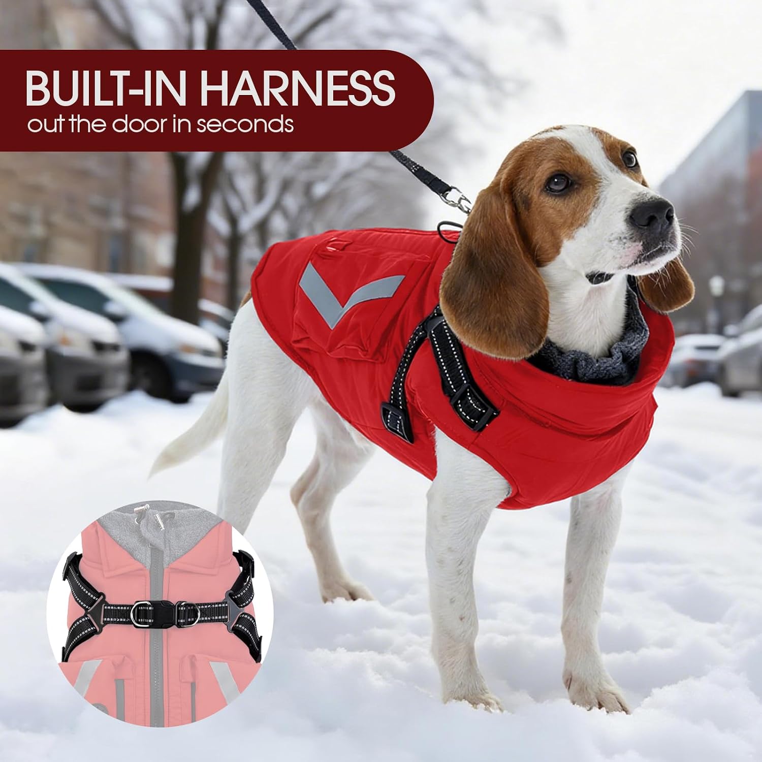Detalle de FUAMEY Dog Coat, XL