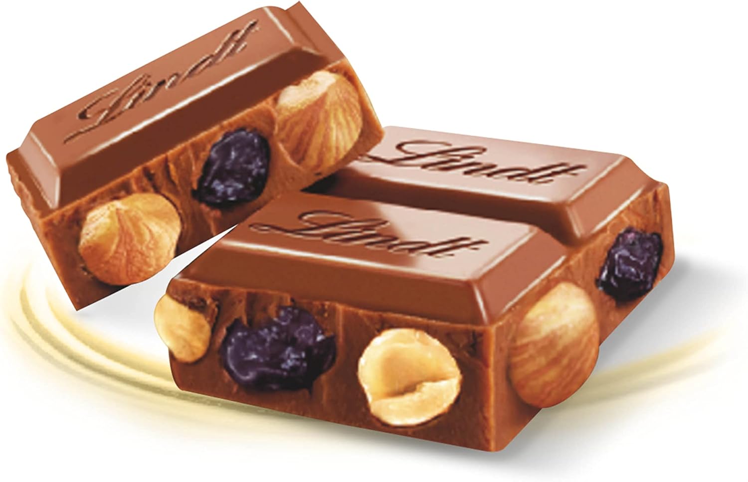Thumbnail 4 de Lindt Maxi Tablette Swiss Premium Chocolat au Lait, Raisins Secs et Noisettes - 300 g