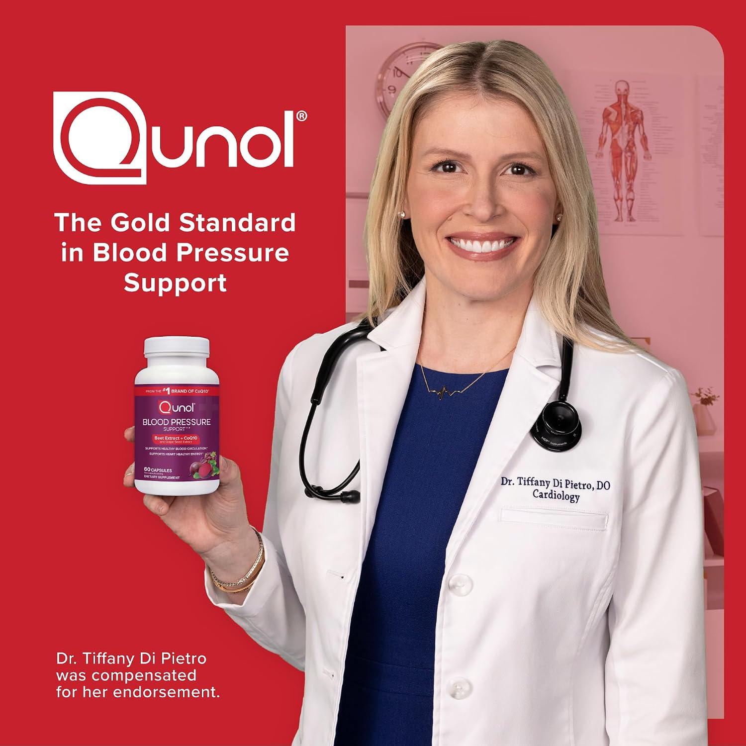 Thumbnail 6 de Qunol 3-in-1 Beet Root Capsules with CoQ10, 60 Count, 30 Servings