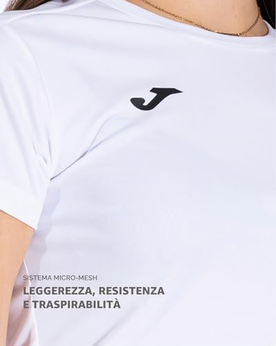 Detalle 1 de Joma Maglietta Sportiva Donna, 6XS–3XL: comfort asciutto per corsa e palestra