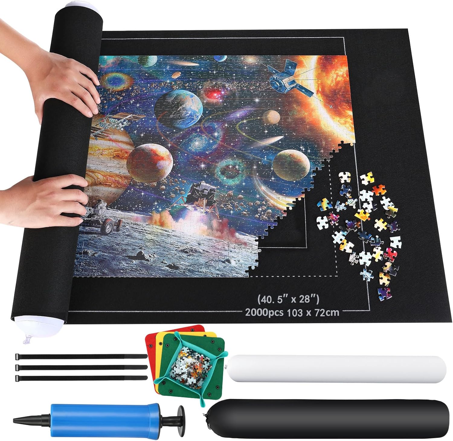 Puzzlematte Puzzlerolle für 2000 Teile Puzzles