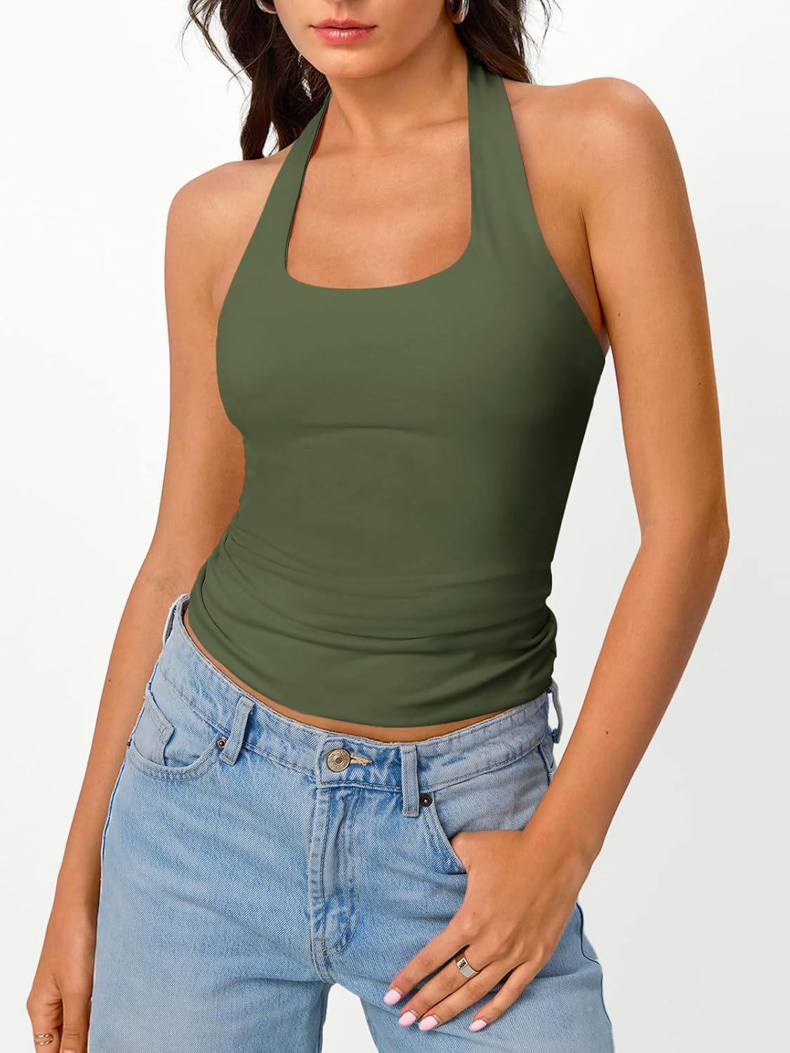 Thumbnail 1 de Trendy Queen halter tops 2026 summer y2k