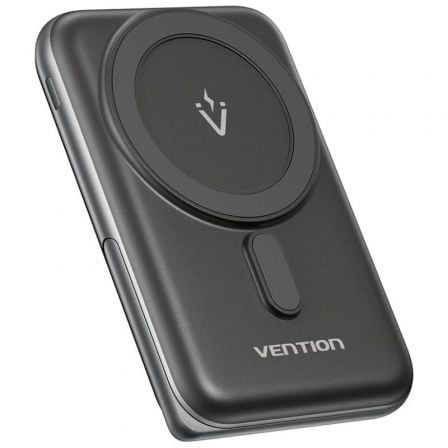 Detalle de Powerbank Vention FHNB0 10000mAh 20W Wireless: carga rápida y versatilidad móvil para profesionales