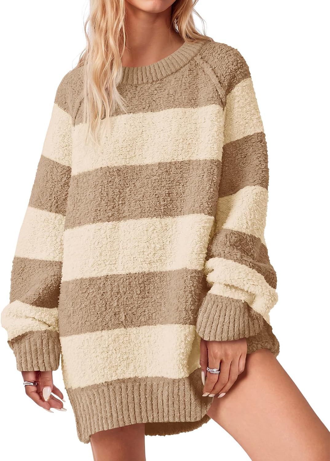 Detalle de Saodimallsu Women's Sweater, Polyester Blend