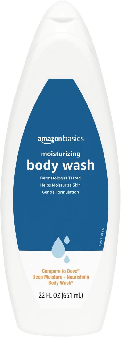 Detalle de Amazon Basics Moisturizing Body Wash with Coconut Oil & Shea Butter – 650ml