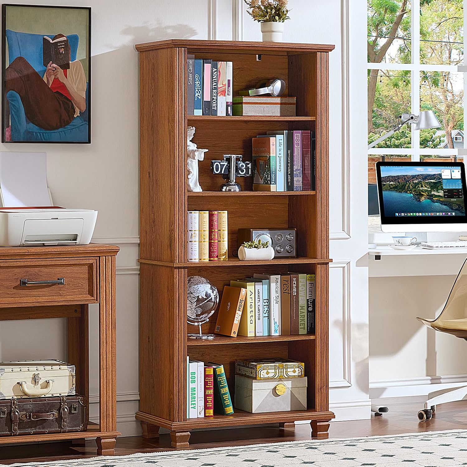 Detalle de SAVOR LIFE Bookshelf, 70-Inch