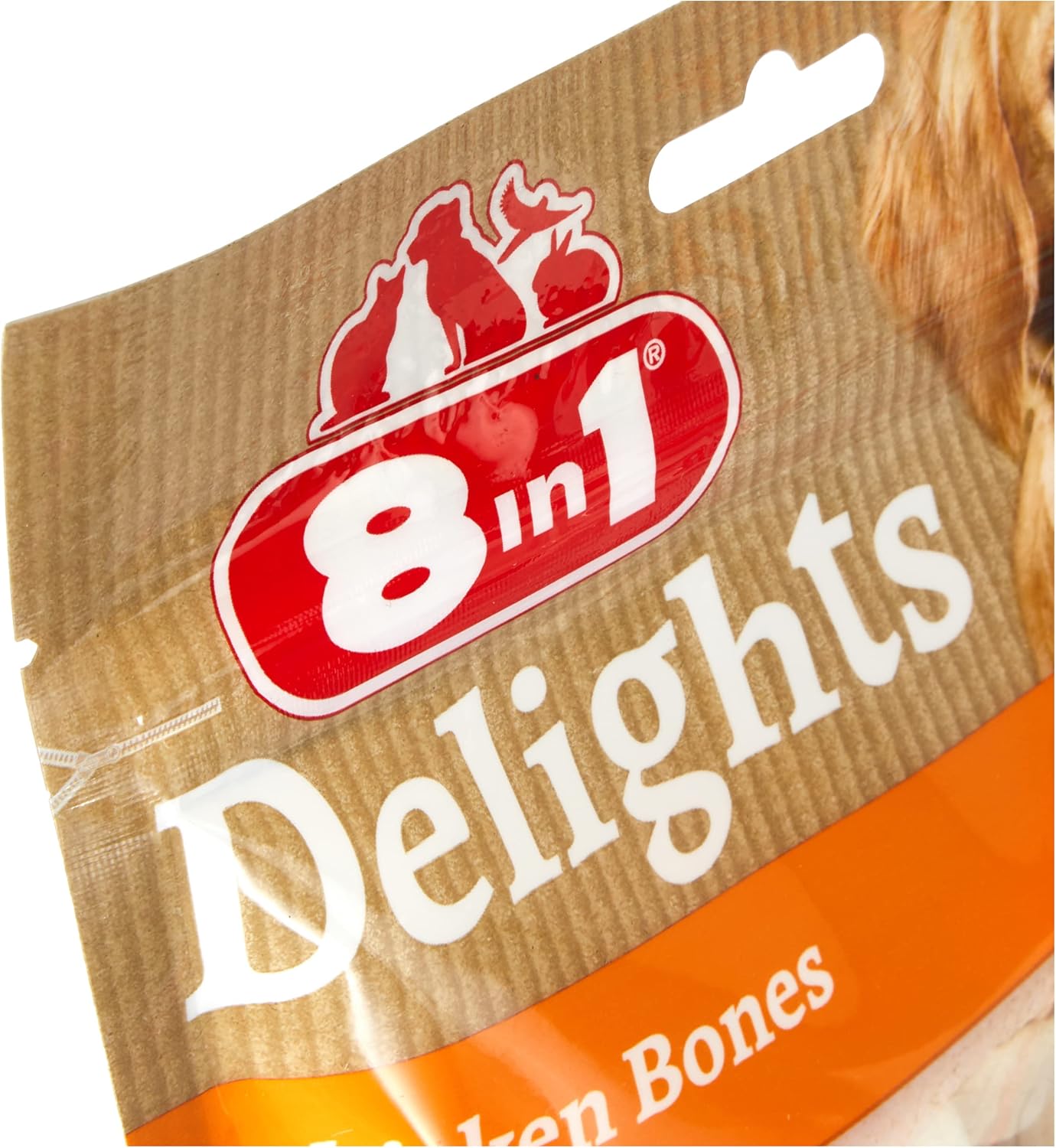 Detalle de 8in1 Delights Xs 14 Os à Mâcher – Os à mâcher au poulet pour chien (168 g)
