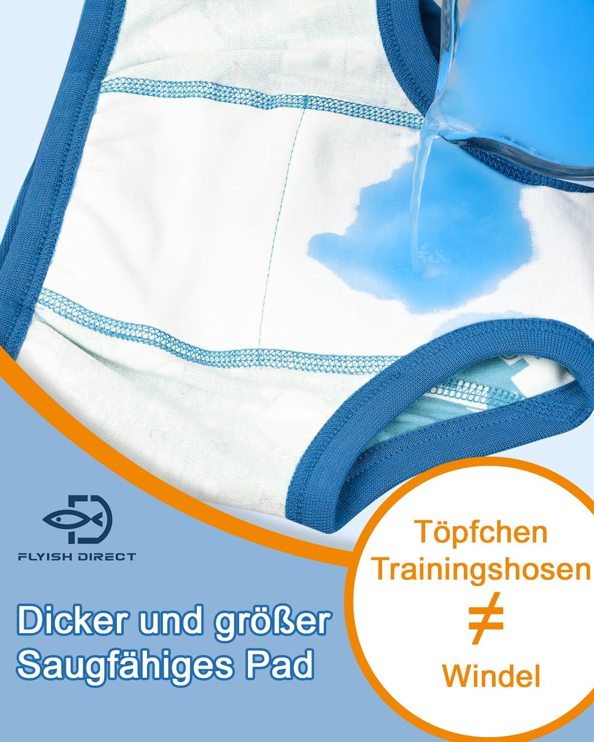 Thumbnail 2 de FLYISH DIRECT Töpfchen Trainingshose