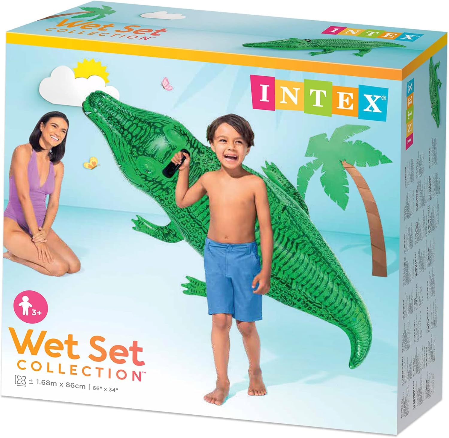 Thumbnail 3 de Intex Cocodrilo Hinchable 168x86 cm