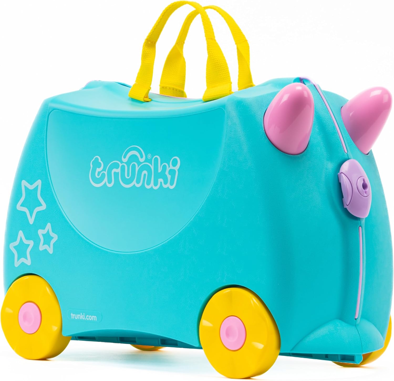 Detalle de Trunki Der originale Kinderkoffer zum Draufsitzen – 18-L Handgepäck Koffer