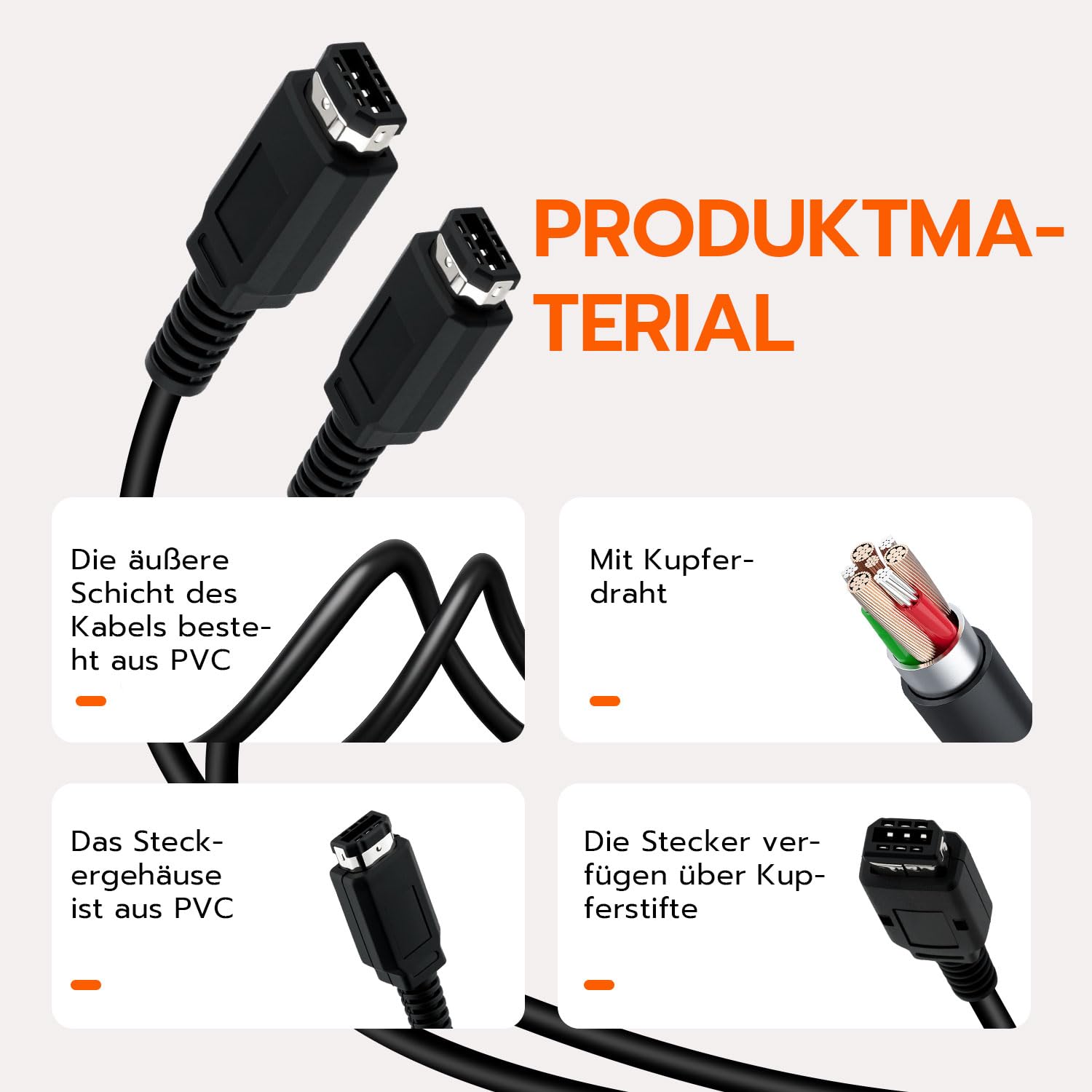 Thumbnail 4 de 2-Spieler-Link-Kabel 1,2 m für Game Boy Color