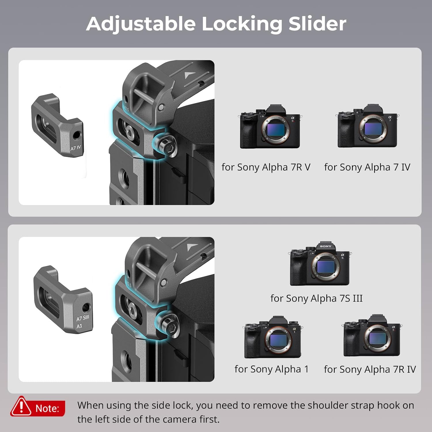 Thumbnail 2 de SMALLRIG Cage rapide 4481 pour Sony A7