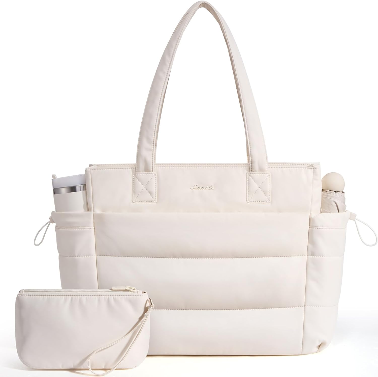 Imagen de LOVEVOOK Tote Bags for Women: Puffer Work Tote with Laptop Compartment en OfertitasTOP