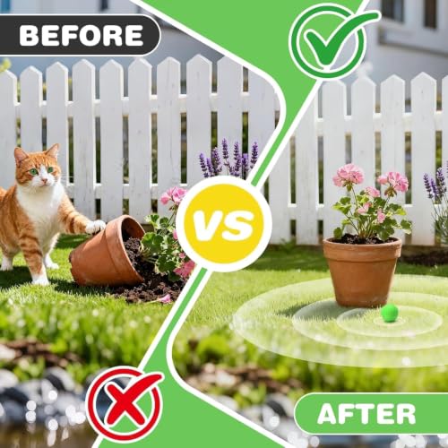Detalle de RIOSYE Cat Repellent for Gardens UK: Natural, Long‑Lasting Outdoor & Indoor Deterrent