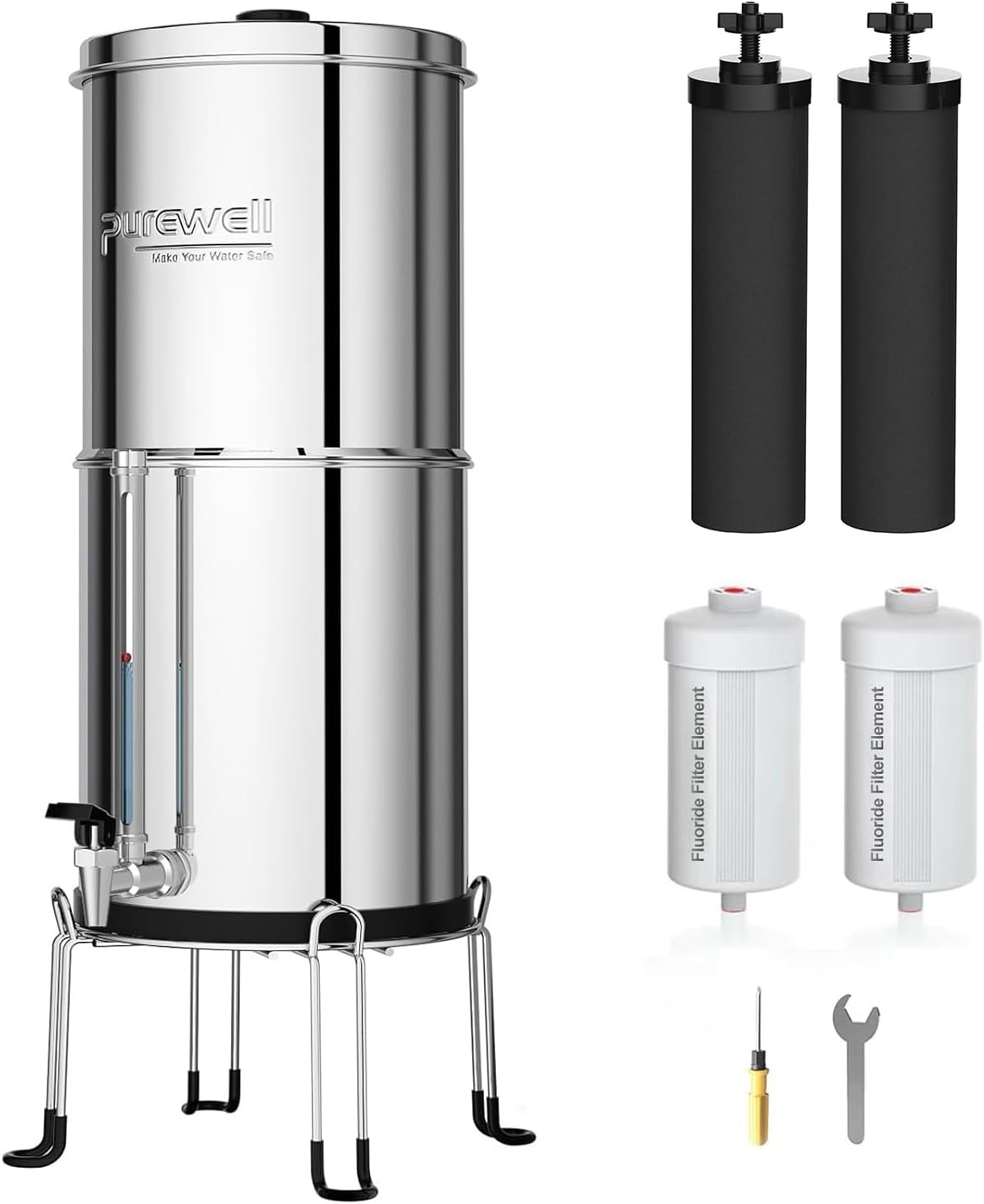 Detalle de Purewell Filtre à Eau 11 L par Gravité