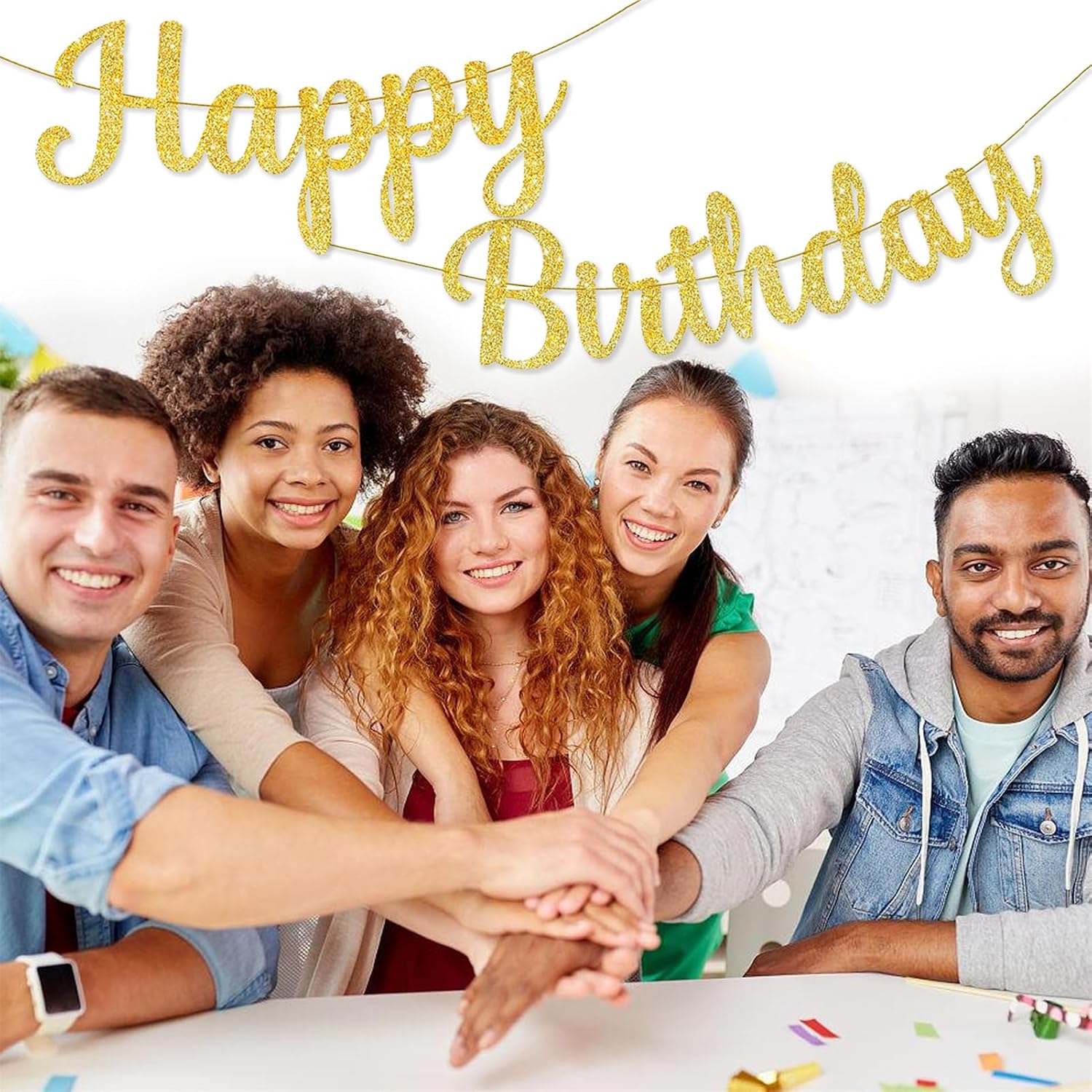 Detalle de Happy Birthday Banner, paper