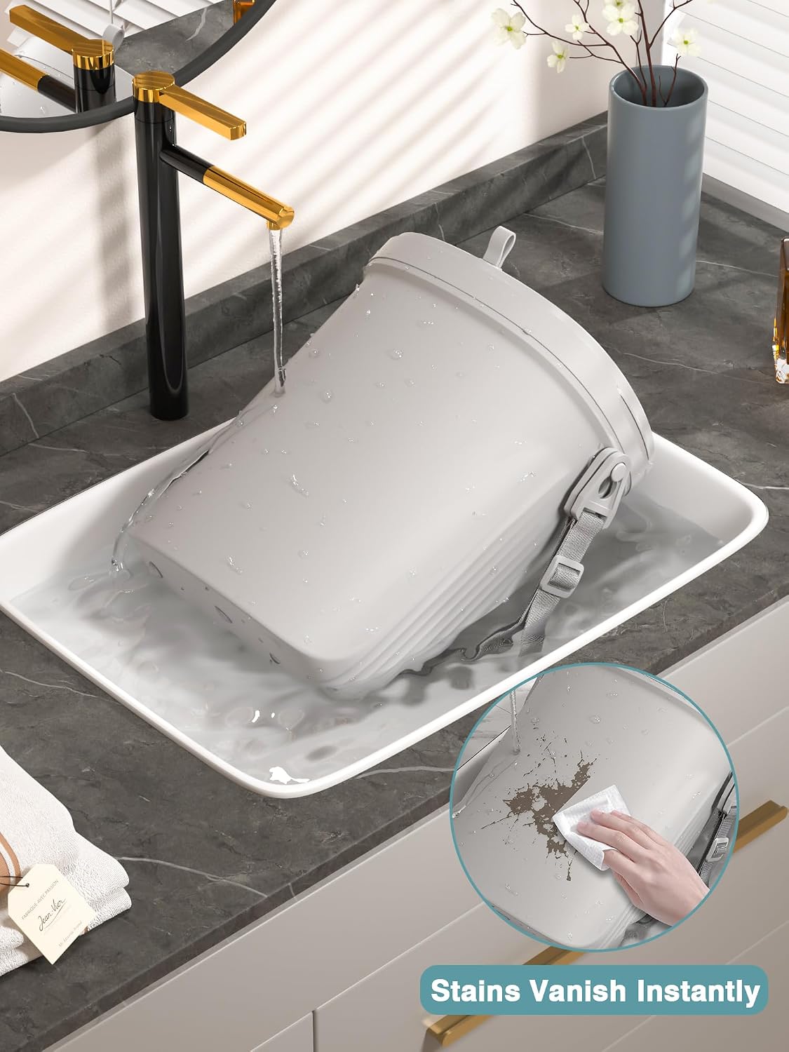 Thumbnail 6 de Garoopion Waterproof Car Garbage Can 1.9 Gal