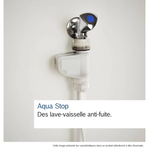 Thumbnail 6 de Bosch SMI2HTS02E: Lave-vaisselle encastrable 60 cm sans façade, noir sur bandeau acier brossé