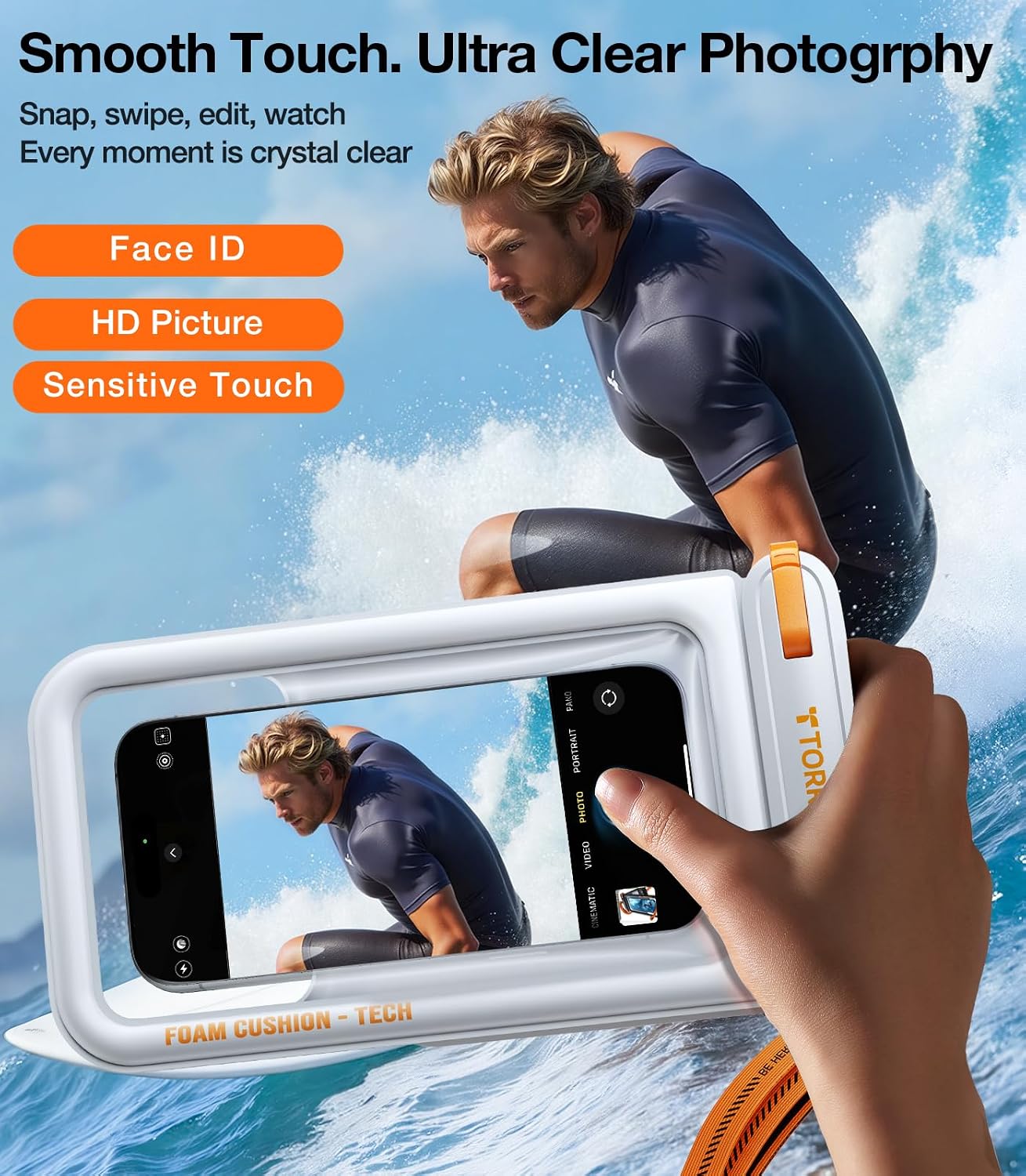 Thumbnail 5 de TORRAS IP68 Waterproof Phone Pouch Double Space: Floating, Dual Storage, 7.0-Inch Capacity