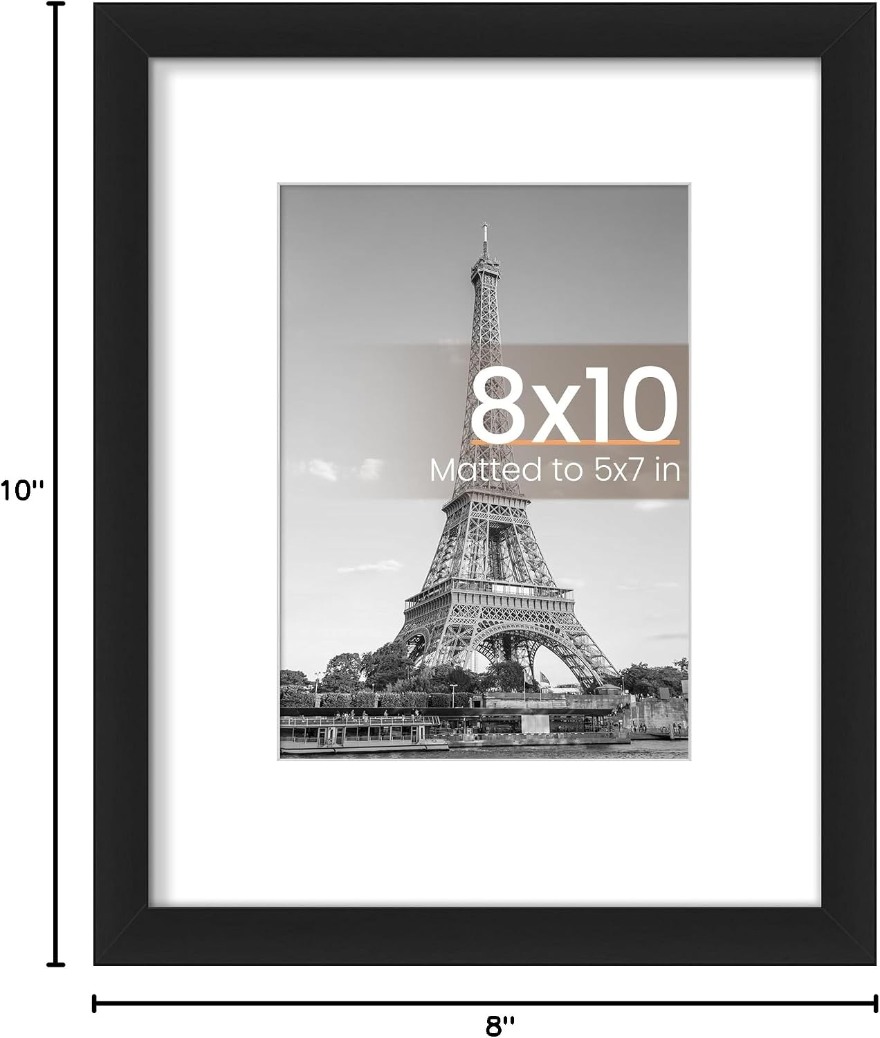 Thumbnail 6 de upsimples 8x10 Picture Frame with Mat