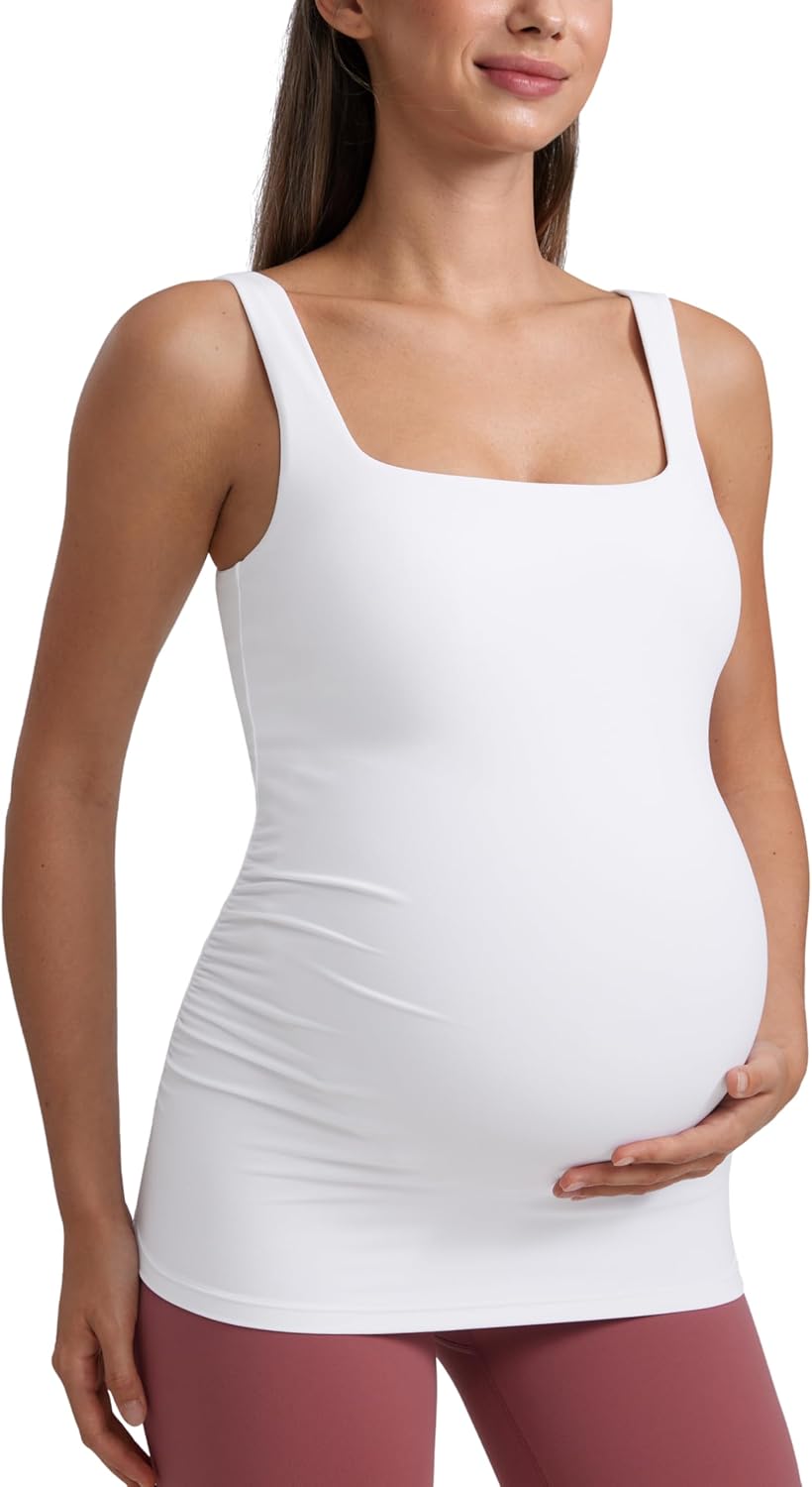 Thumbnail 6 de CRZ YOGA Butterluxe Donna Quadrato Collo maternità – Top e reggiseno integrato per gravidanza e postpartum