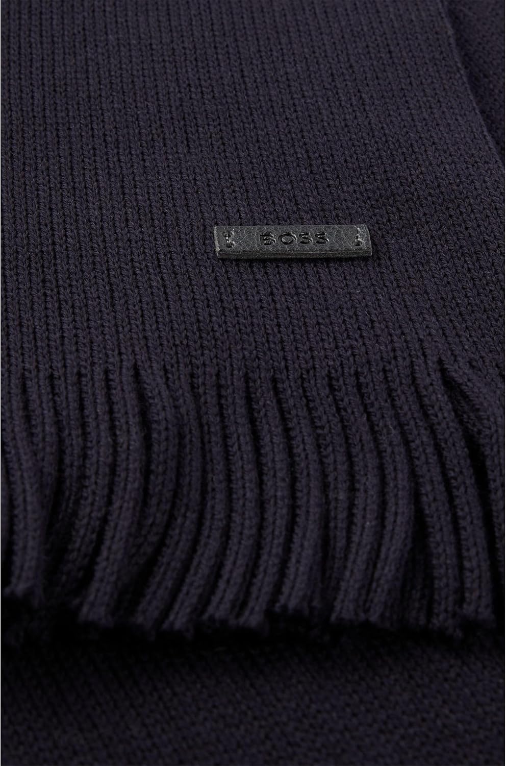 Thumbnail 1 de BOSS Hommes Albas écharpe en maille Raschel en laine vierge, longueur 170 cm