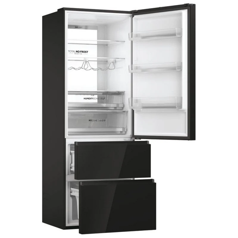 Detalle de Haier HTW7720DNGB combi 70 cm